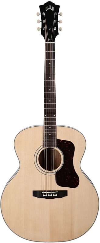 open zoom image for Guild F-40 Standard Jumbo Acoustic Guitar, Natural, Serial Number US260613, Full Straight Front