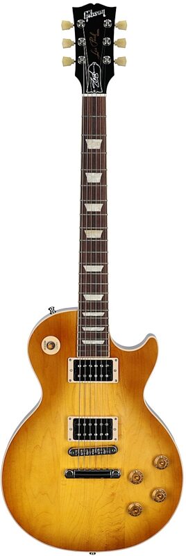 open zoom image for Gibson Signature Slash "Jessica" Les Paul Standard Electric Guitar (with Case), Honey Burst, Serial Number 215060300, Full Straight Front
