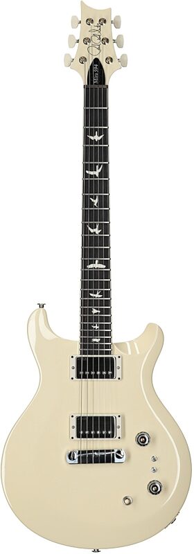 open zoom image for PRS Paul Reed Smith S2 Mira 594 Electric Guitar (with Gig Bag), Antique White, Full Straight Front