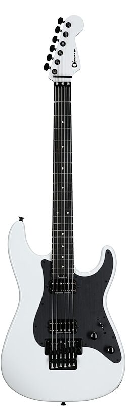 open zoom image for Charvel Pro-Mod SC1 Electric Guitar, with Ebony Neck, Snow White, Full Straight Front
