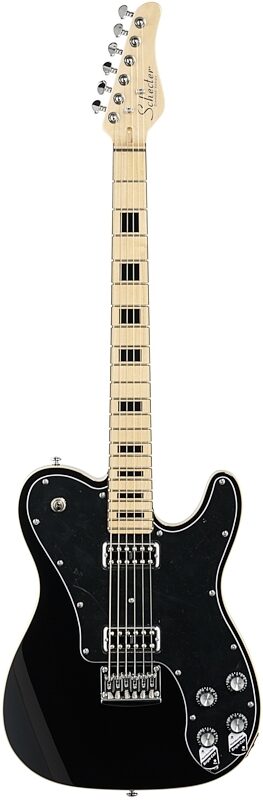 open zoom image for Schecter PT Fastback Electric Guitar, Black, Full Straight Front