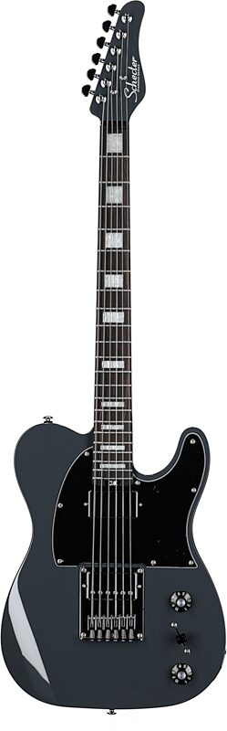 open zoom image for Schecter PT EX Extended Range Electric Guitar, Dorian Gray, Full Straight Front