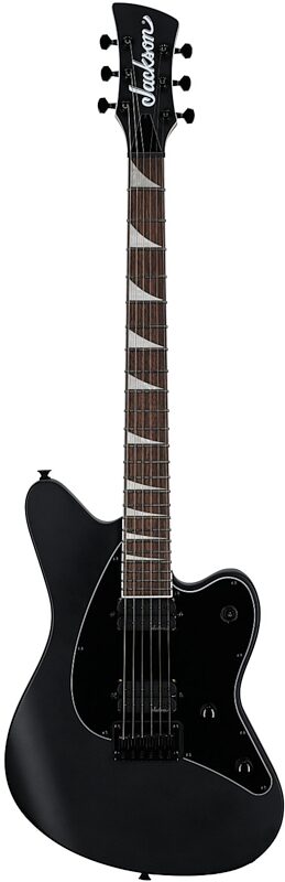 open zoom image for Jackson HT6 X Series Surfcaster OC Electric Guitar, Satin Black, Full Straight Front