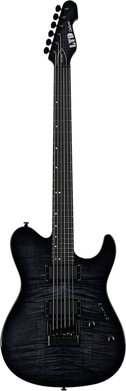 open zoom image for ESP LTD TH-1000ETFM Electric Guitar, See-Thru Black Sunburst, Full Straight Front