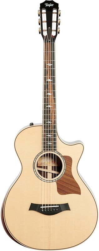 open zoom image for Taylor 812ceV Grand Concert 12 Fret Acoustic-Electric Guitar (with Case), New, Full Straight Front