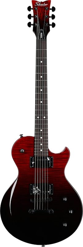 open zoom image for Schecter Solo II Standard Electric Guitar, Blood Burst, Full Straight Front