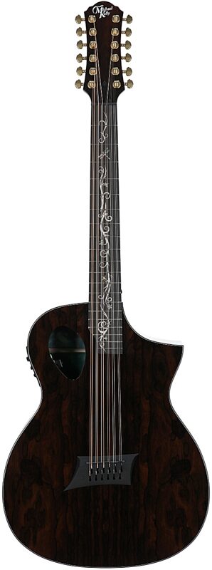 open zoom image for Michael Kelly Mod Shop Randy Jackson Signature Acoustic-Electric Guitar, 12-String, Open Box (Very Good), Full Straight Front