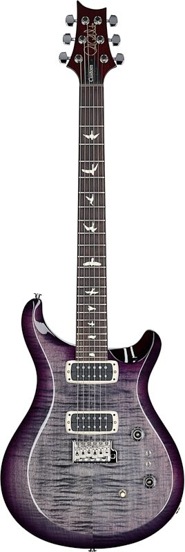 open zoom image for PRS Paul Reed Smith S2 Custom 24-08 Electric Guitar (with Gig Bag), Faded Gray Black Purple Burst, Full Straight Front