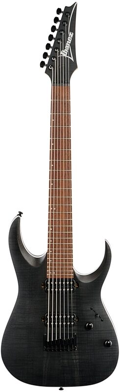 open zoom image for Ibanez RGA742FM Electric Guitar, Transparent Gray Flat, Full Straight Front