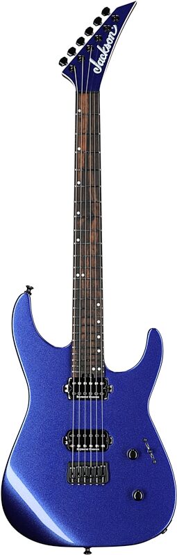 open zoom image for Jackson American Series Virtuoso HT Electric Guitar, (with Case), Mystic Blue, Full Straight Front