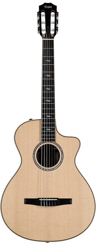 open zoom image for Taylor 812ce-N Grand Concert Classical Acoustic-Electric Guitar, New, Full Straight Front