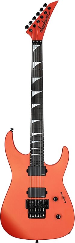 open zoom image for Jackson American Soloist SL2MG Electric Guitar (with Case), Lambo Orange, Open Box (Very Good), Full Straight Front