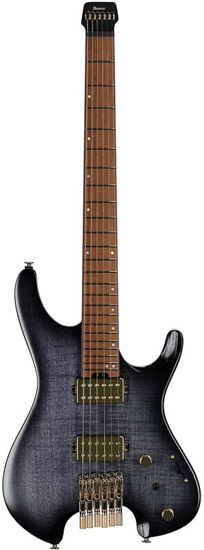 open zoom image for Ibanez Q52FMG Electric Guitar (with Gig Bag), Deep Twilight Burst, Full Straight Front