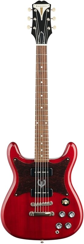 open zoom image for Epiphone Wilshire Electric Guitar, Cherry, Full Straight Front