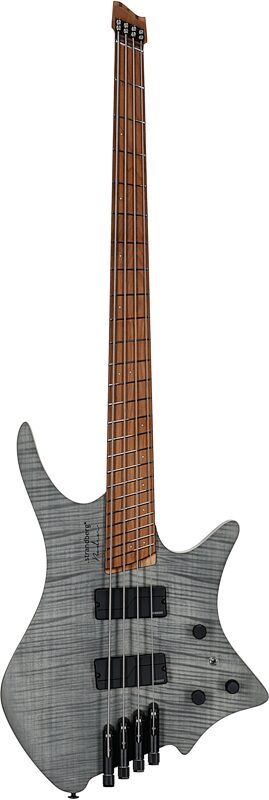 open zoom image for Strandberg BB4CT Boden Bass Standard 4 Electric Bass (with Gig Bag), Charcoal, Full Straight Front
