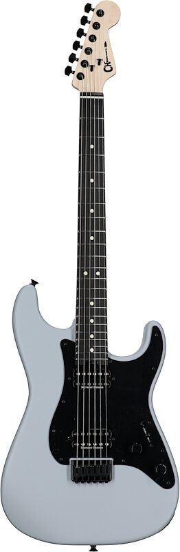 open zoom image for Charvel Pro-Mod So-Cal Style 1 HH HT E Electric Guitar, Primer Gray, Full Straight Front