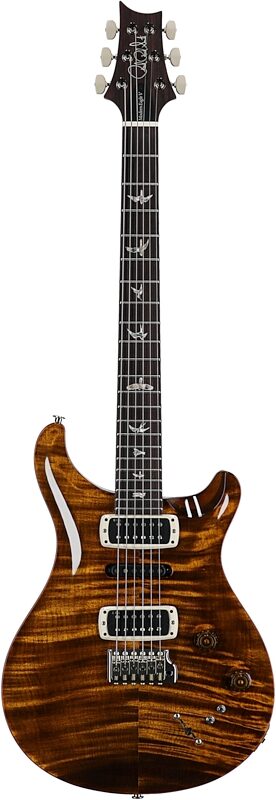 open zoom image for PRS Paul Reed Smith Modern Eagle V Electric Guitar (with Case), Black Gold, Full Straight Front
