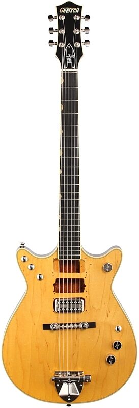 open zoom image for Gretsch G-6131MY Malcolm Young Jet Electric Guitar (with Case), Natural, Full Straight Front