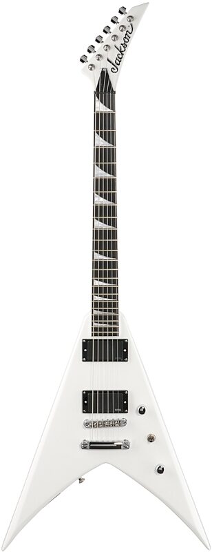 open zoom image for Jackson Pro Series King V KVTMG Electric Guitar, Snow White, Open Box (Very Good), Full Straight Front