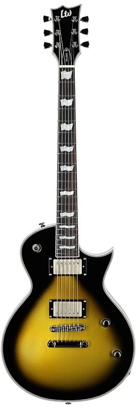 open zoom image for ESP LTD Bill Kelliher BK-600 Electric Guitar (with Case), Vintage Silver Sunburst, Open Box (Very Good), Full Straight Front