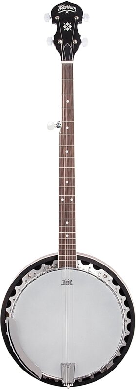 open zoom image for Washburn B9 5-String Banjo, New, Full Straight Front
