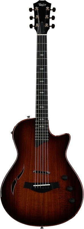 open zoom image for Taylor T5z Custom Koa Armrest Electric Guitar (with Case), Shaded Edge Burst, Full Straight Front