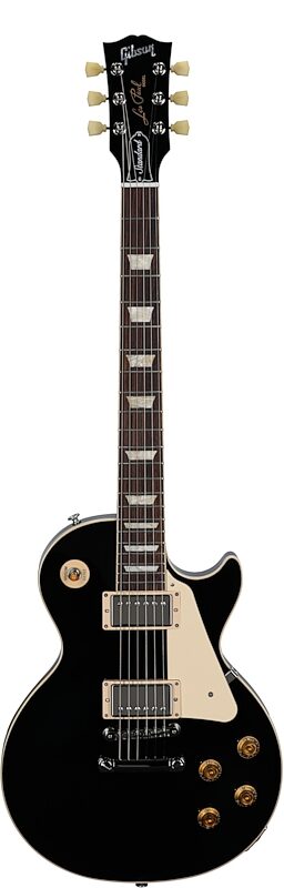 open zoom image for Gibson Exclusive Les Paul Standard Lite Electric Guitar (with Case), Ebony, Full Straight Front