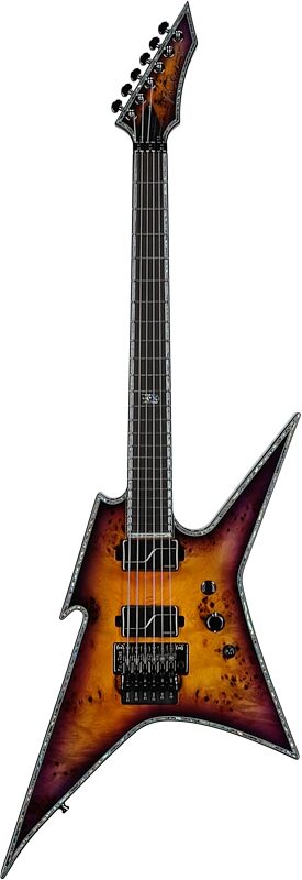 open zoom image for B.C. Rich Ironbird Extreme Exotic FR Electric Guitar, Purple Haze, Full Straight Front