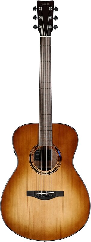 open zoom image for Yamaha TAS1E Transacoustic Concert Acoustic-Electric Guitar (with Gig Bag), Sand Burst, Full Straight Front
