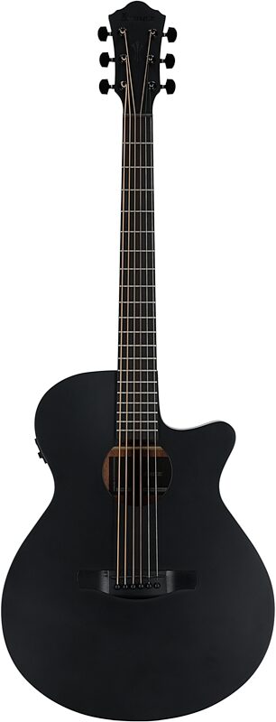 open zoom image for Ibanez AEG621 Acoustic-Electric Guitar, Black Out, Full Straight Front