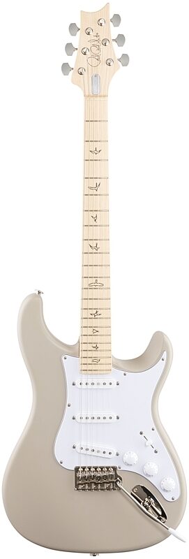 open zoom image for PRS Paul Reed Smith John Mayer Silver Sky Electric Guitar, Maple Fretboard (with Gig Bag), Moc Sand Satin, Full Straight Front