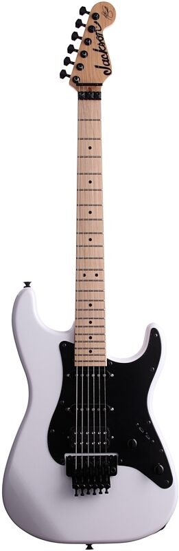 open zoom image for Jackson X Series Signature Adrian Smith SDX Electric Guitar, Maple Fingerboard, Snow White, Black Pickguard, Full Straight Front
