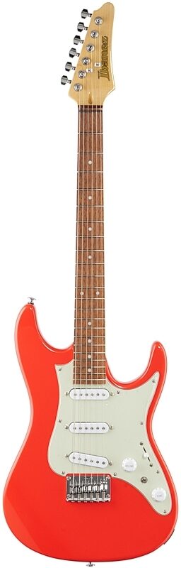 open zoom image for Ibanez AZES31 AZ Essentials Electric Guitar, Vermillion, Full Straight Front