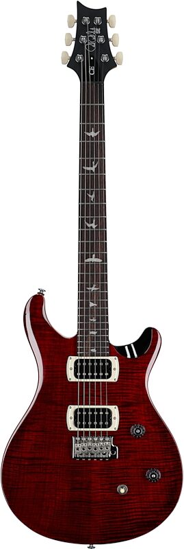 open zoom image for PRS Paul Reed Smith SE CE 24 v2 Electric Guitar (with Gig Bag), Black Cherry, Full Straight Front