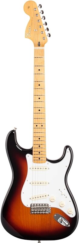 open zoom image for Fender Jimi Hendrix Stratocaster Electric Guitar, 3-Color Sunburst, Full Straight Front