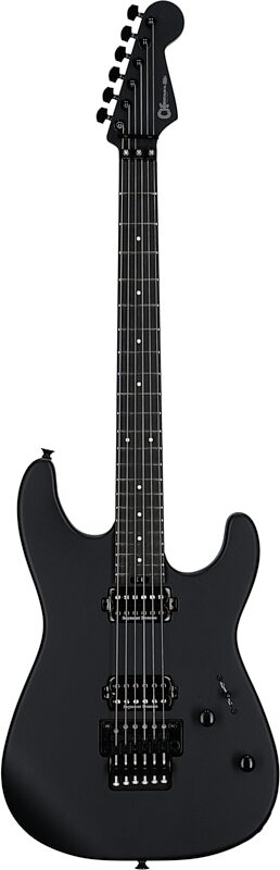 open zoom image for Charvel Pro-Mod Plus San Dimas SD1 HH FR Electric Guitar, with Ebony Fingerboard, Scorched Earth, Full Straight Front