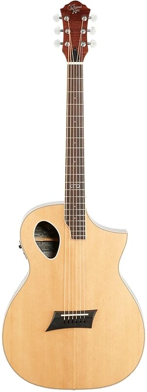 open zoom image for Michael Kelly Triad Port Acoustic-Electric Guitar, Natural, Full Straight Front