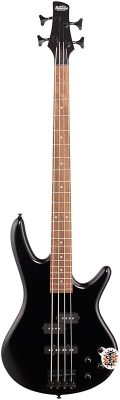 open zoom image for Ibanez GSR200 Electric Bass, Weathered Black, Full Straight Front