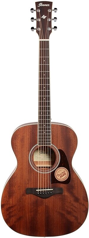 open zoom image for Ibanez Artwood AC340 Grand Concert Acoustic Guitar, Natural Open Pore, Full Straight Front
