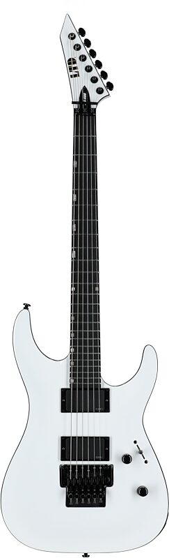 open zoom image for ESP LTD MH-400 Guitar with Tremolo, Snow White, Full Straight Front