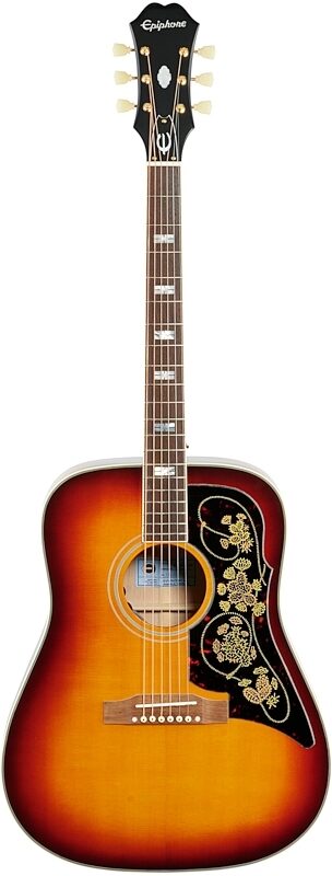 open zoom image for Epiphone Masterbilt Frontier Acoustic-Electric Guitar, Ice Tea Age Gloss, Full Straight Front