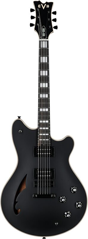 open zoom image for EVH Eddie Van Halen SA-126 Special Electric Guitar (with Case), Black, Open Box (Very Good), Full Straight Front