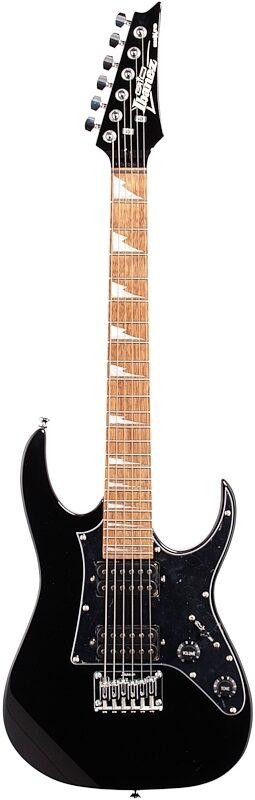 open zoom image for Ibanez GRGM21 GIO Mikro Electric Guitar, Black Night, Full Straight Front