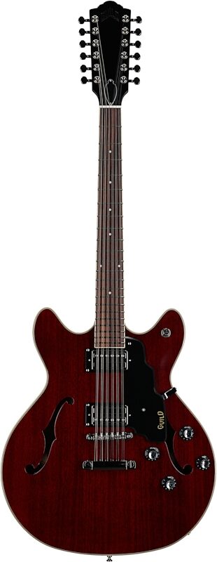 open zoom image for Guild Starfire I Electric Guitar, 12-String, Cherry Red, Full Straight Front
