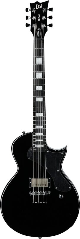 open zoom image for ESP LTD Deluxe EC-01FT Electric Guitar, Black, Open Box (Very Good), Full Straight Front