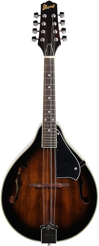 open zoom image for Ibanez M510 A-Style Mandolin, Dark Violin Sunburst, Full Straight Front