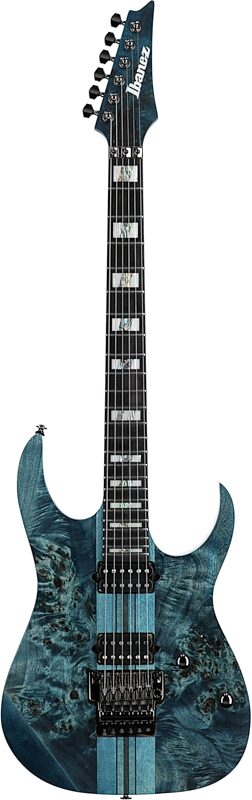 open zoom image for Ibanez RGT1220PBK Premium Electric Guitar (with Gig Bag), Cosmic Blue, Full Straight Front