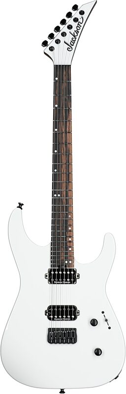 open zoom image for Jackson American Series Virtuoso HT Electric Guitar, (with Case), Snow White, Full Straight Front