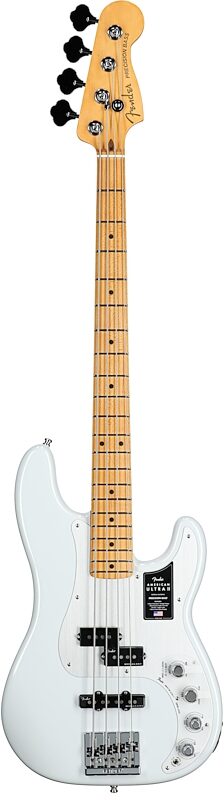 open zoom image for Fender American Ultra II Precision Electric Bass, Maple Fingerboard, Avalanche, Full Straight Front