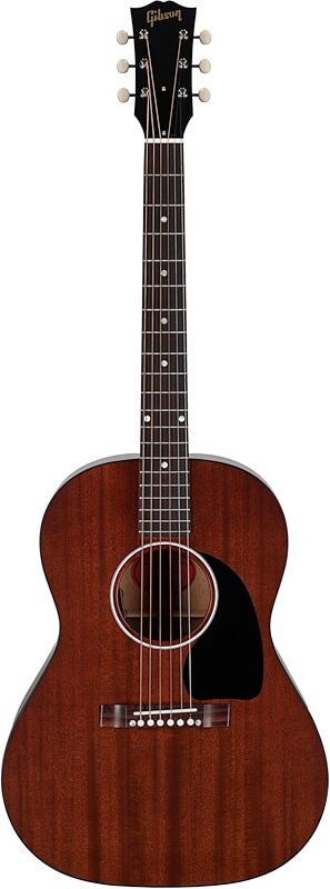 open zoom image for Gibson LG-2 All Mahogany Acoustic-Electric Guitar (with Case), Faded Natural, Full Straight Front